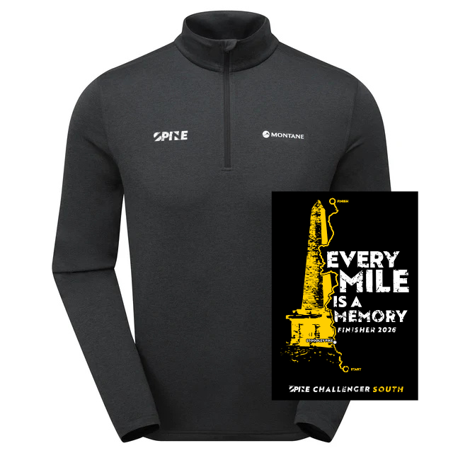 Montane Dart Zip Finisher T-Shirt - Winter Challenger South 2026
