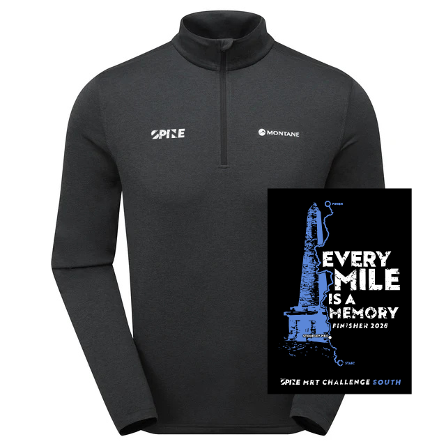 Montane Dart Zip Finisher T-Shirt - Winter Challenge MRT South 2026